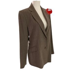 Alfani Brown Cocoa Marakesh Blazer Women's Size 8 NWT MSRP $149 | 24-56